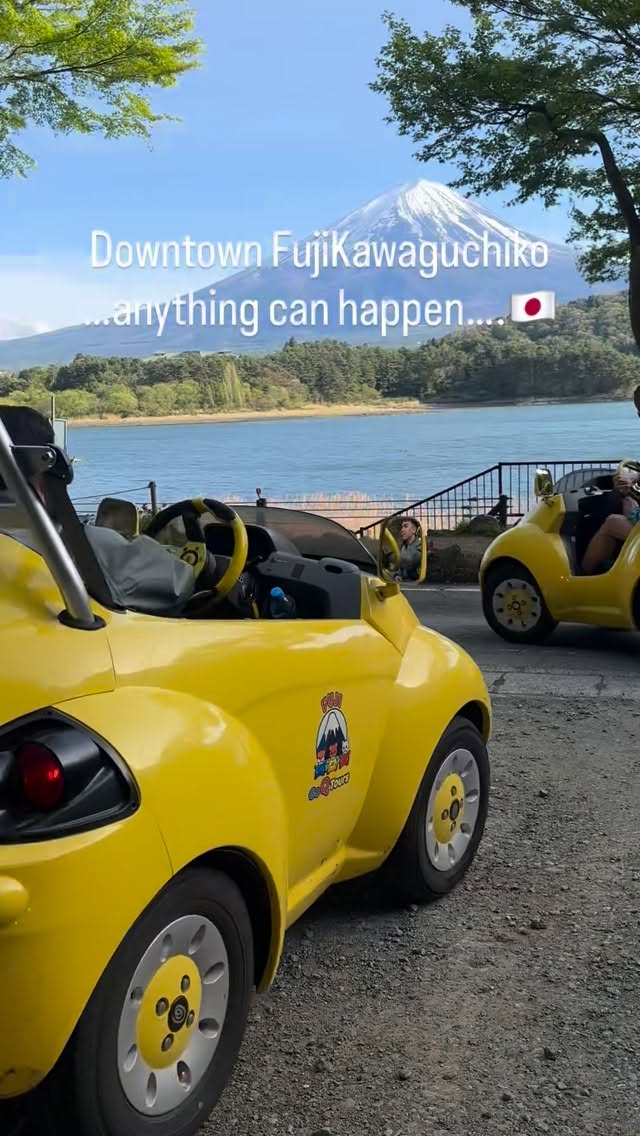 Go-Karting Around Mt. Fuji with Panoramic Views