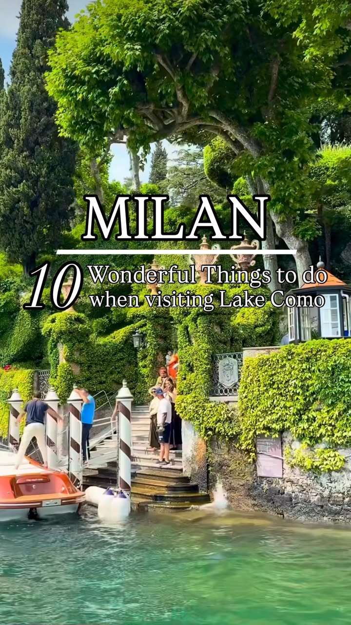 Lake Como's Villas, Gardens, and Scenic Towns