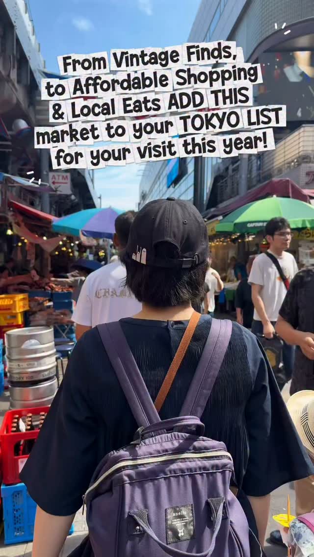 Ueno Ameyoko Market: Vintage Finds And Street Food