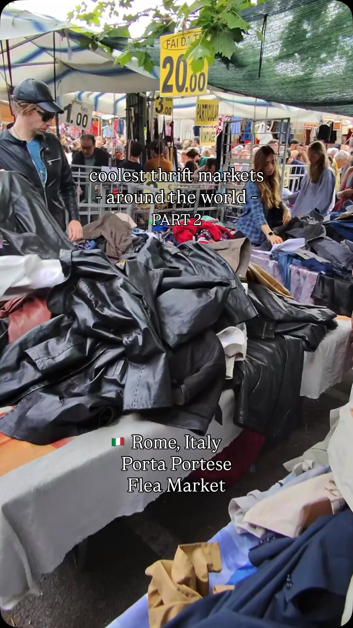 Rome's Largest Flea Market, Mercato di Porta Portese