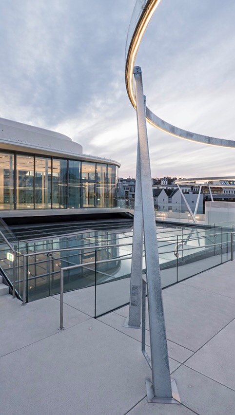 Free Rooftop Views At Vienna's MuseumsQuartier