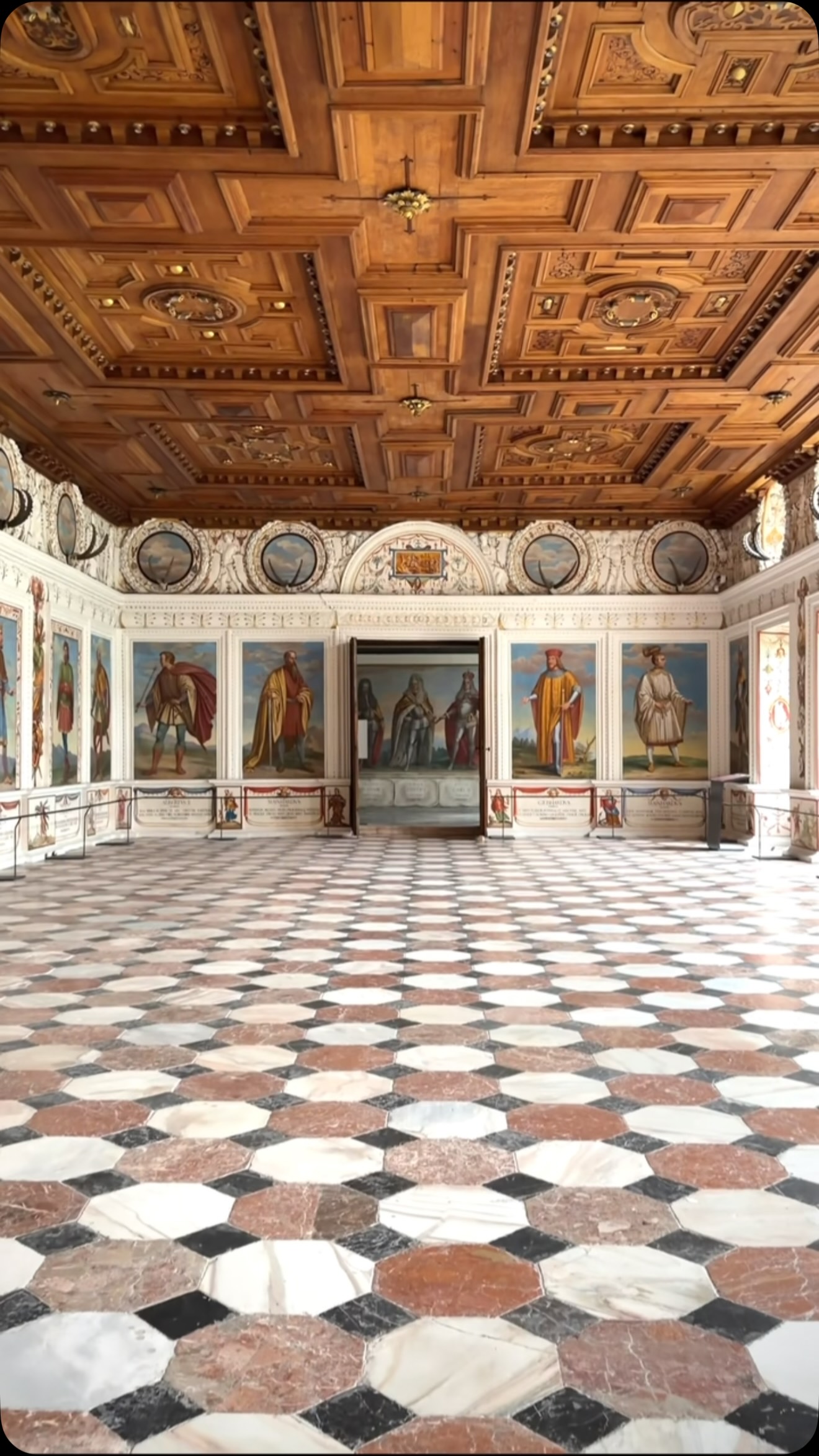 Ambras Castle's Spanish Hall: A Renaissance Gem
