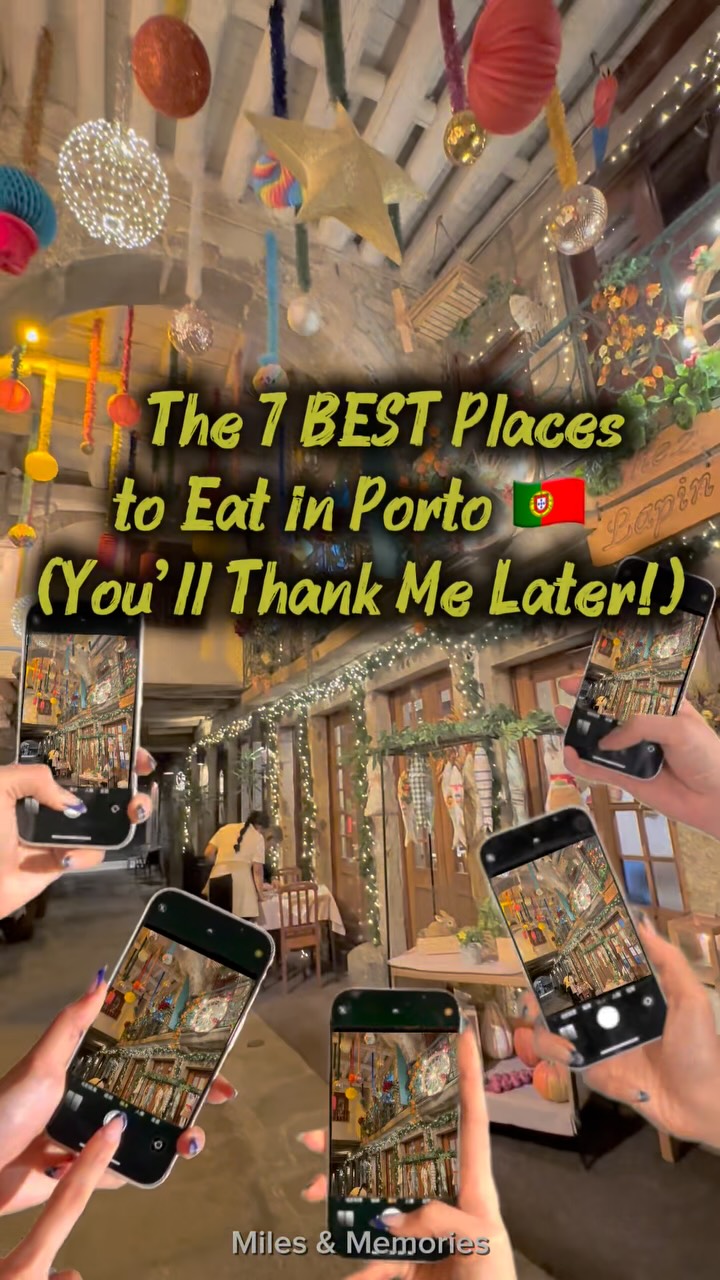7 Restaurants in Porto