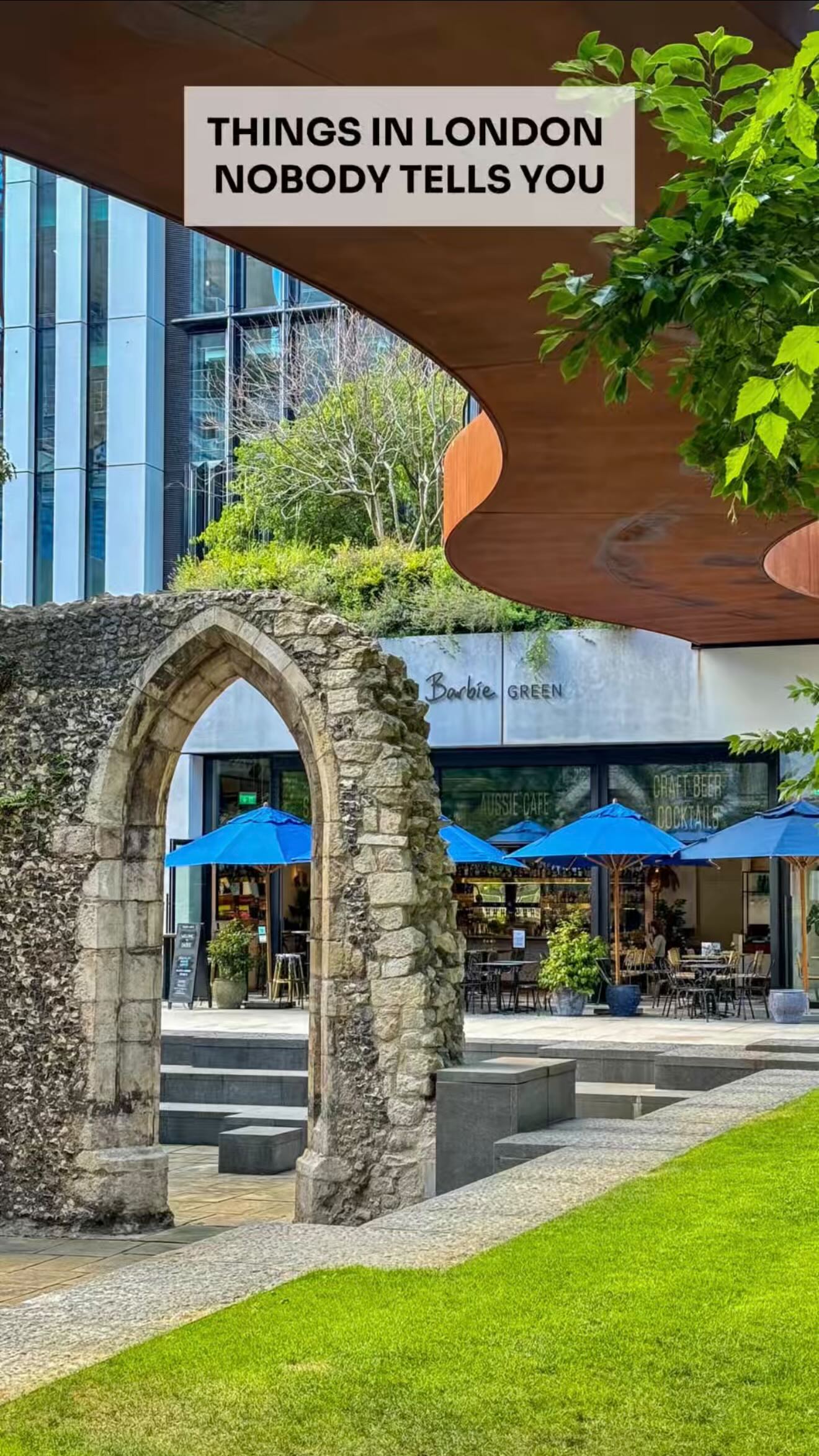 London's Elevated Walkways: Gardens, Ruins, and Art