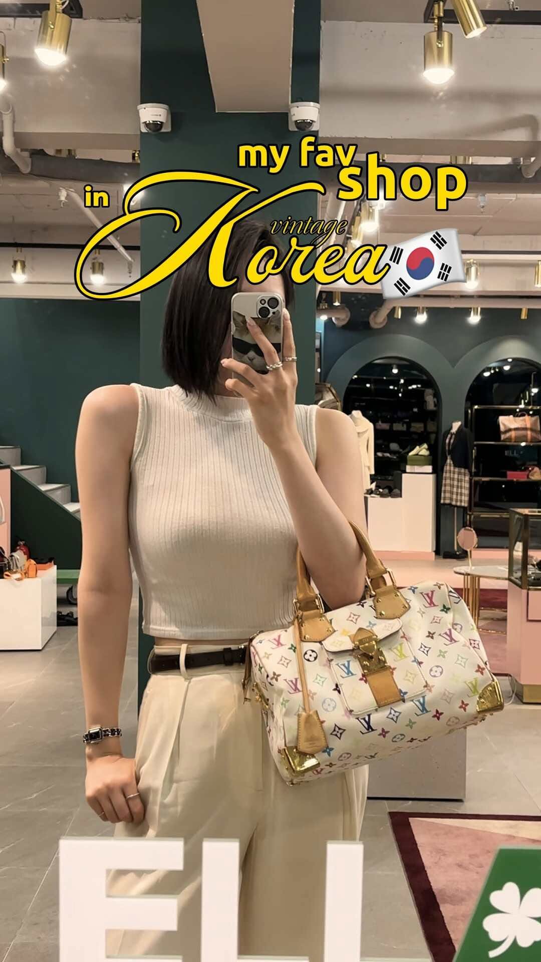 Vintage Luxury Bag Shop in Korea