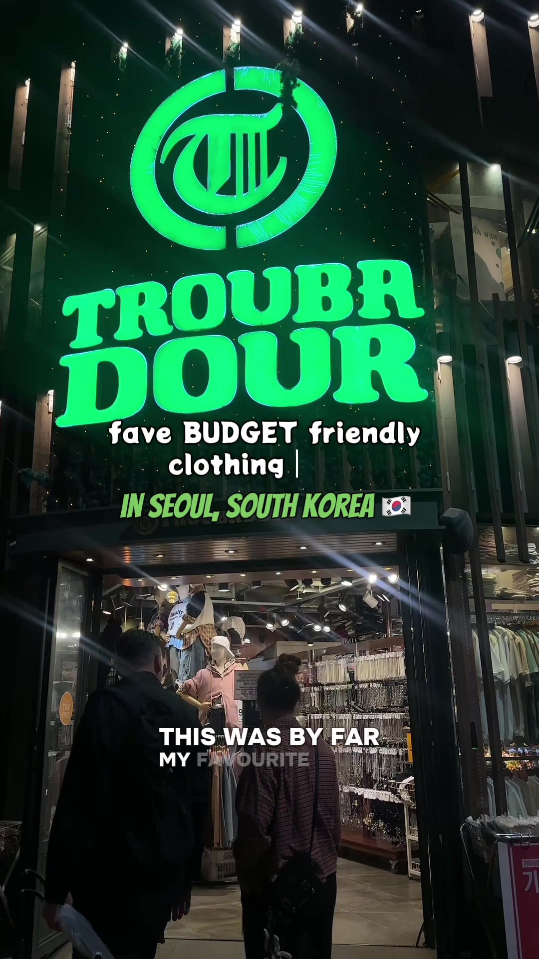 Seoul Shopping Destinations Featuring Troubadour