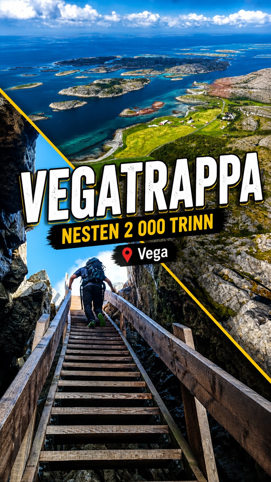 Stunning Views From Vega's Many Steps