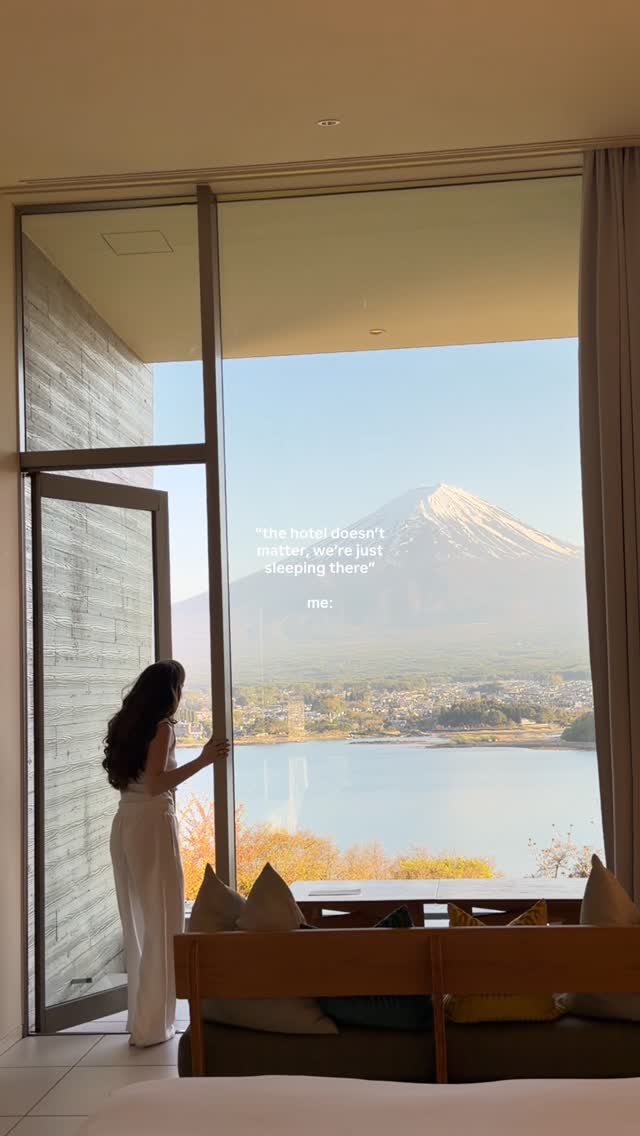 Glamping with Mount Fuji and Lake Kawaguchi Views