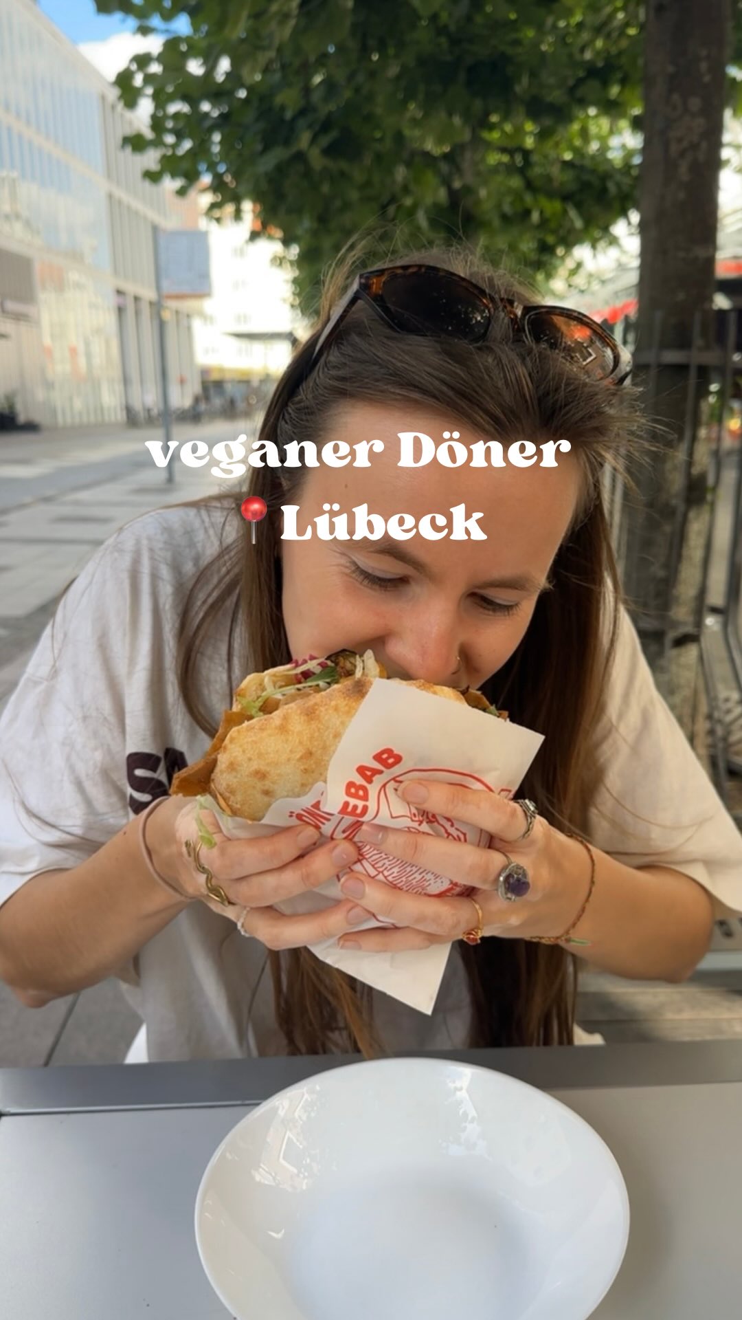Vegan Kebab Shop in Lübeck, Germany