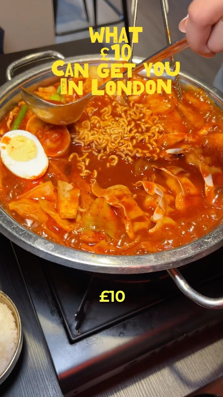 Affordable Korean Food in London