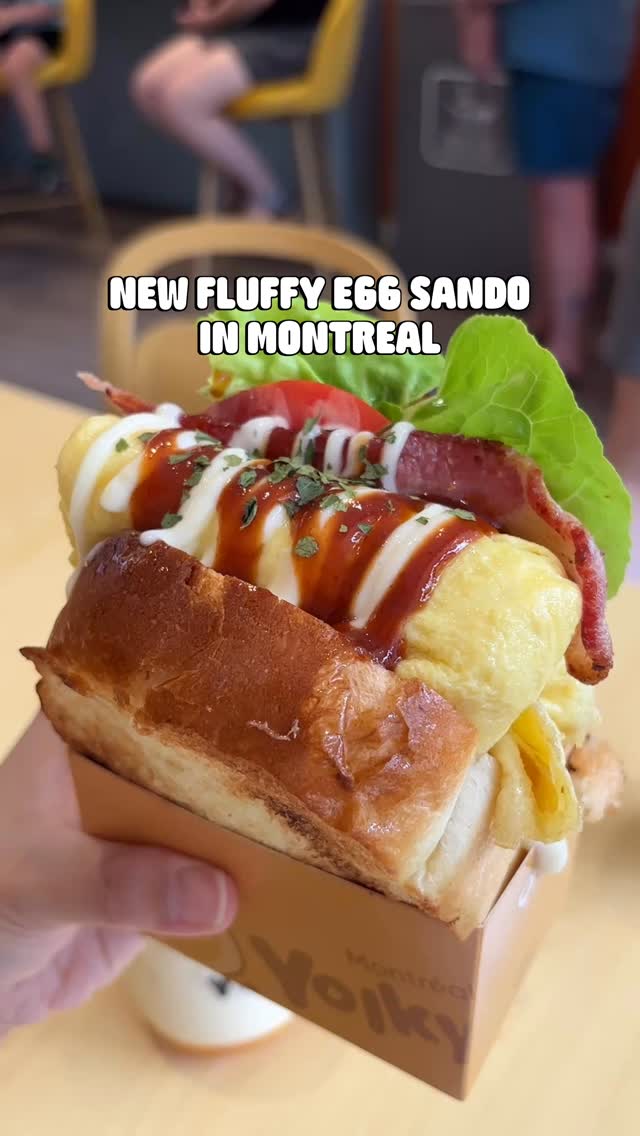 Yolky Offers Fluffy Egg Sandwiches and Ice Cream
