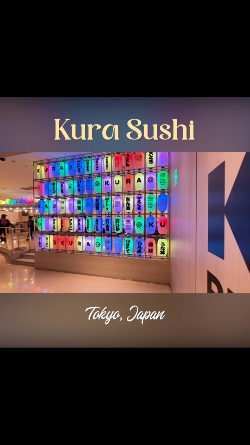 Kura Sushi Global Flagship Store in Asakusa