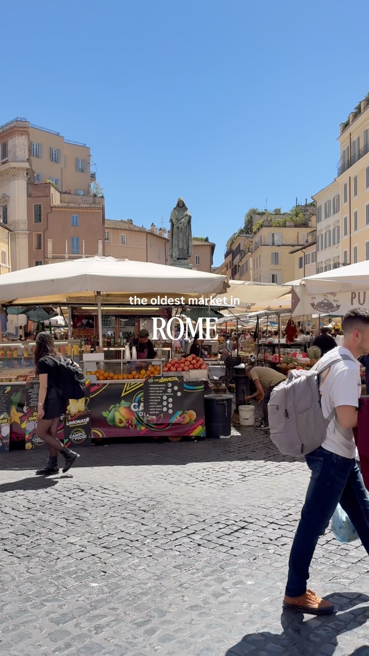 Rome's Historic Market Offers Local Flavors