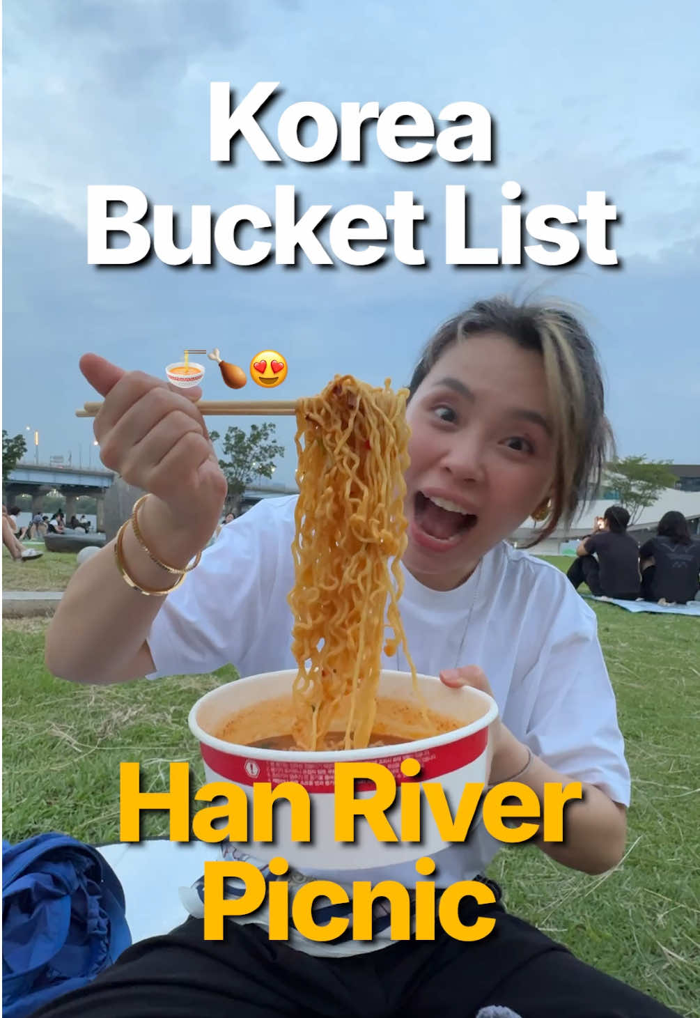 Han River Picnic Essentials: Chicken and Ramen