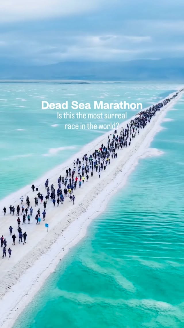 Marathon Below Sea Level at the Dead Sea