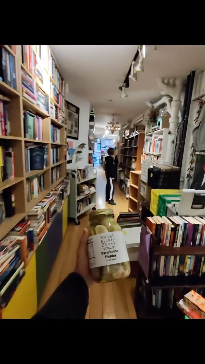 Sweet Pickle Books: Trade Old Books for Pickles