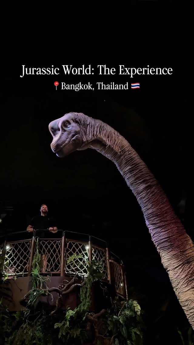 Dinosaur Attraction Opens at Asiatique The Riverfront