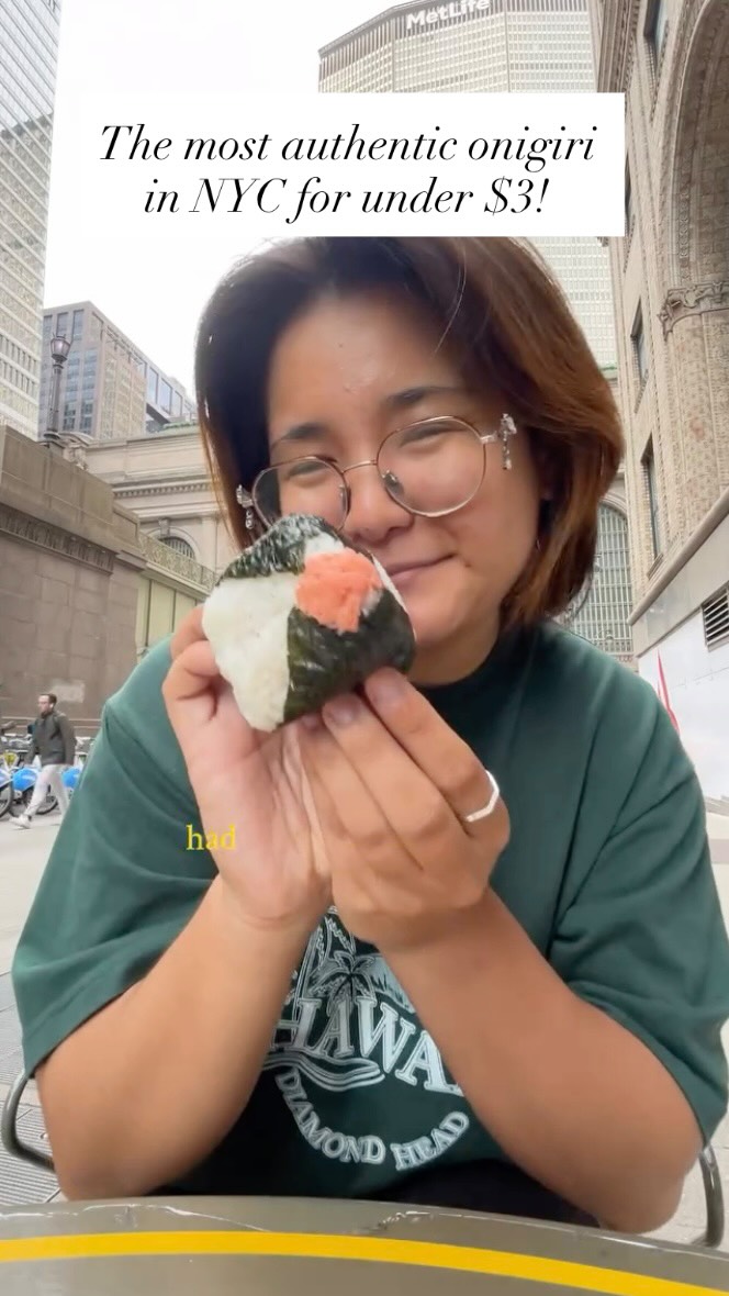 Authentic Japanese Onigiri at Omusubi Gonbei