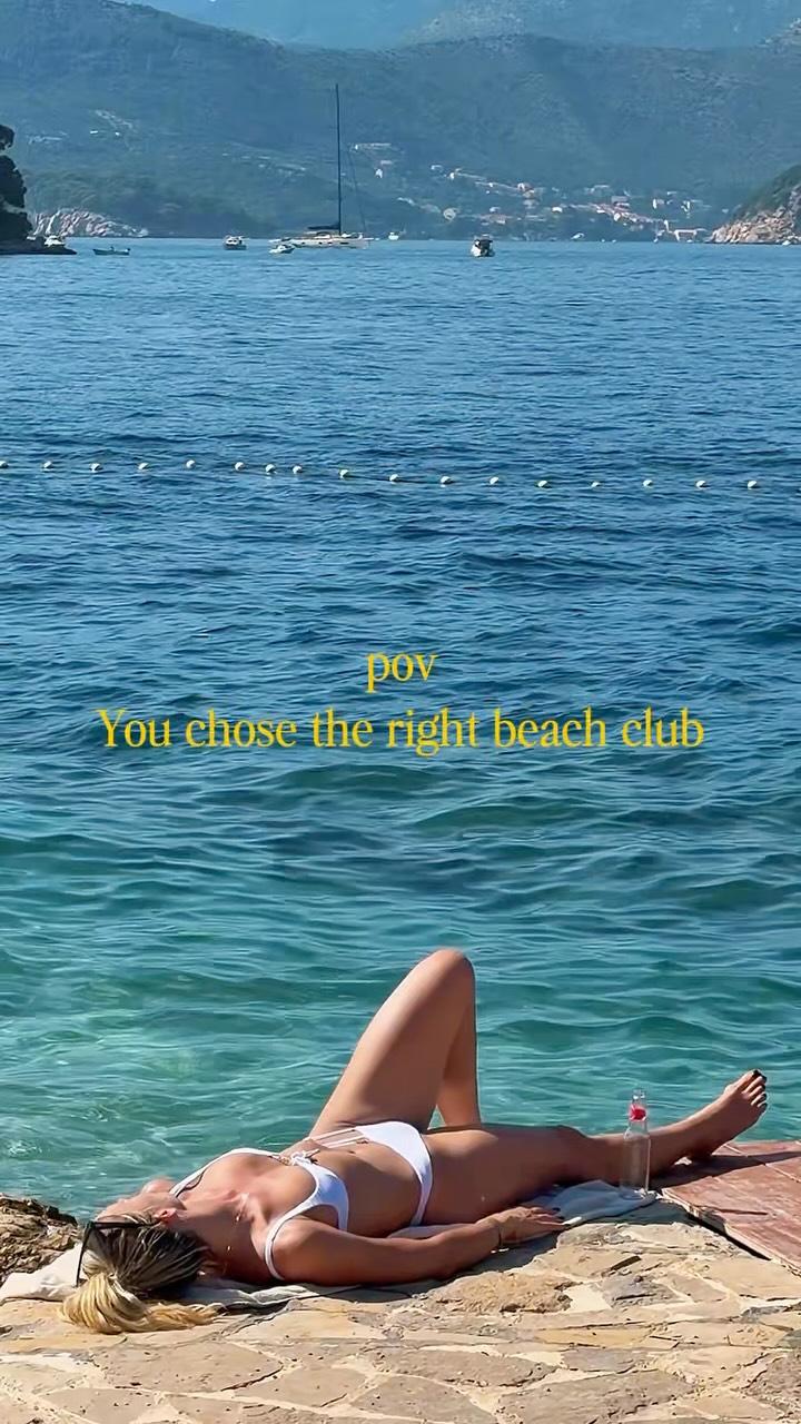 Dubrovnik Beach Club Offers Coastal Views and Dancing