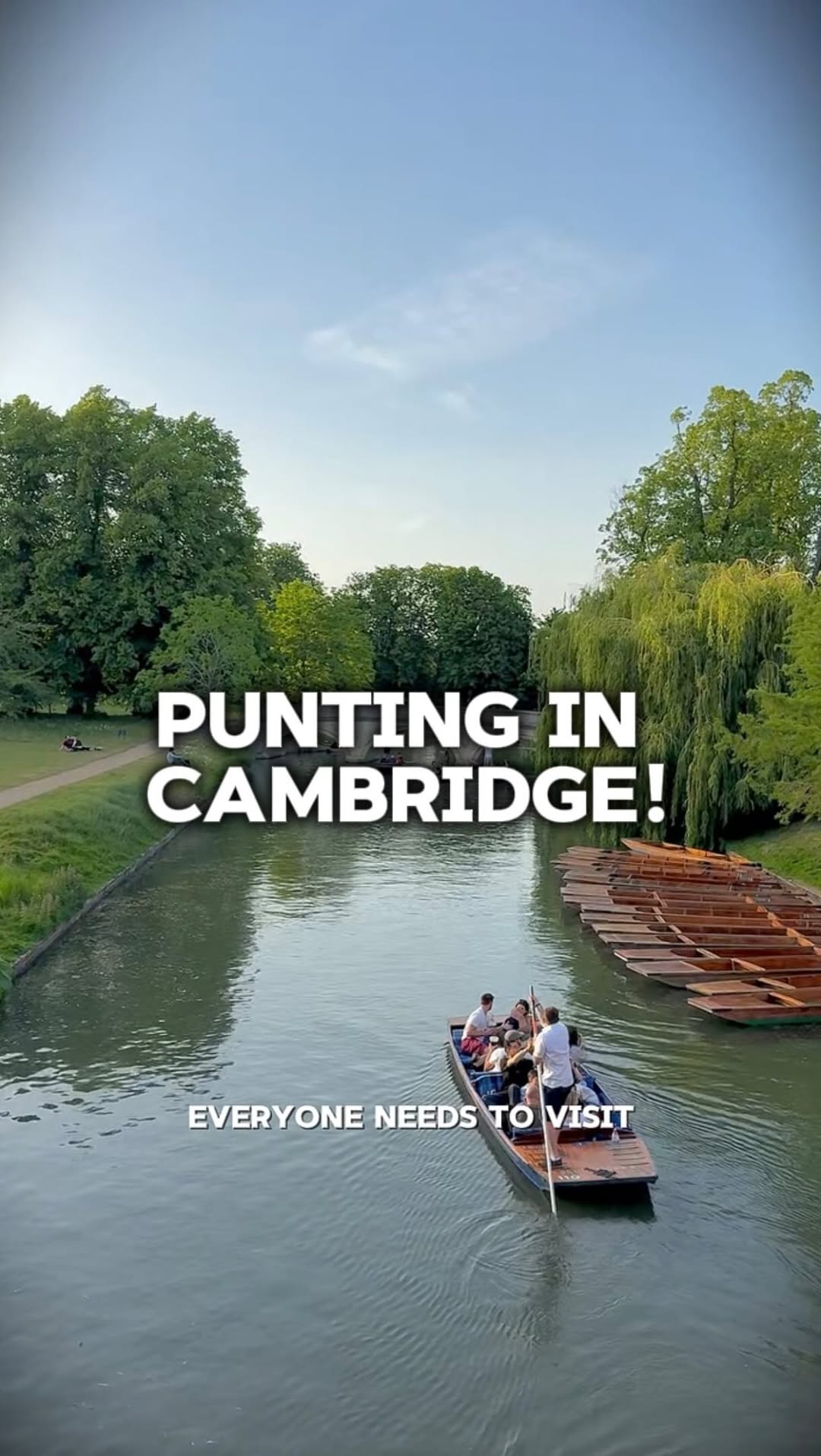 Cambridge Colleges Viewed From A Punt