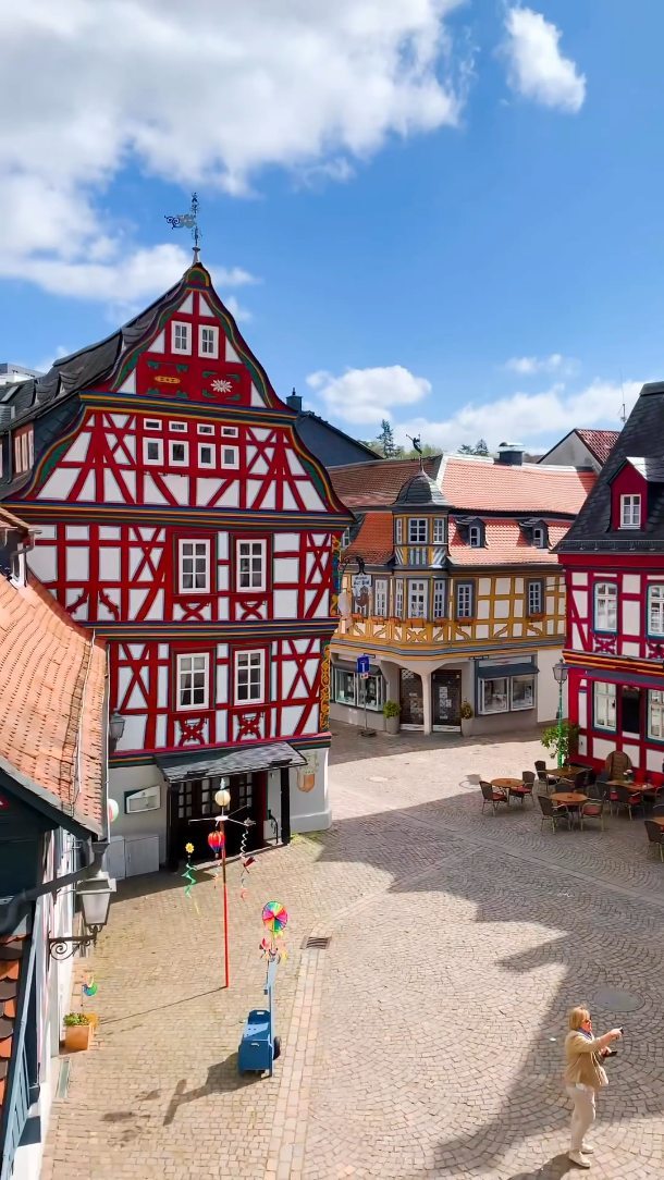 Idstein's Picturesque Market Square
