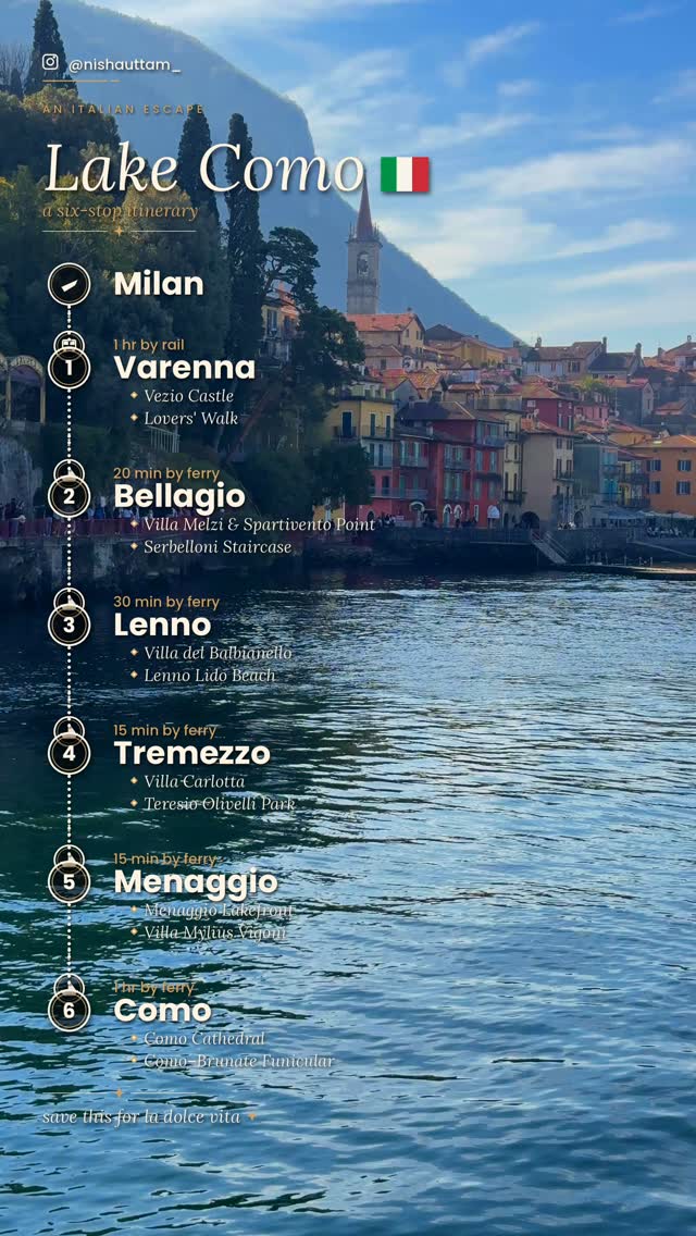Lake Como's Scenic Villas, Castles, and Towns