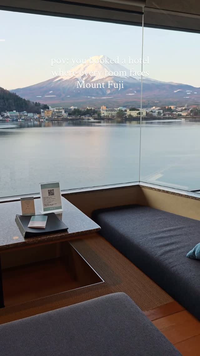 Japan Hotel Offers Iconic Mount Fuji Views