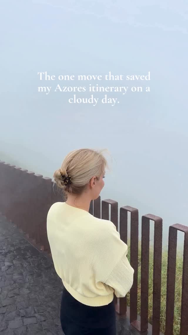 Azores Hot Springs For Cloudy Day Itineraries