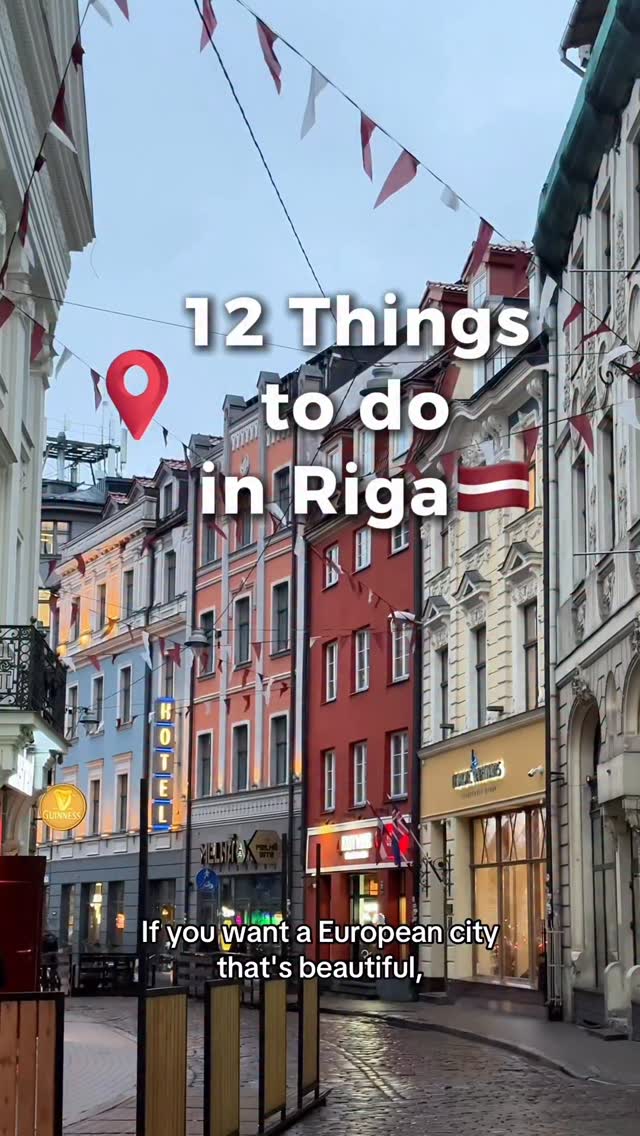 13 Places in Rīga
