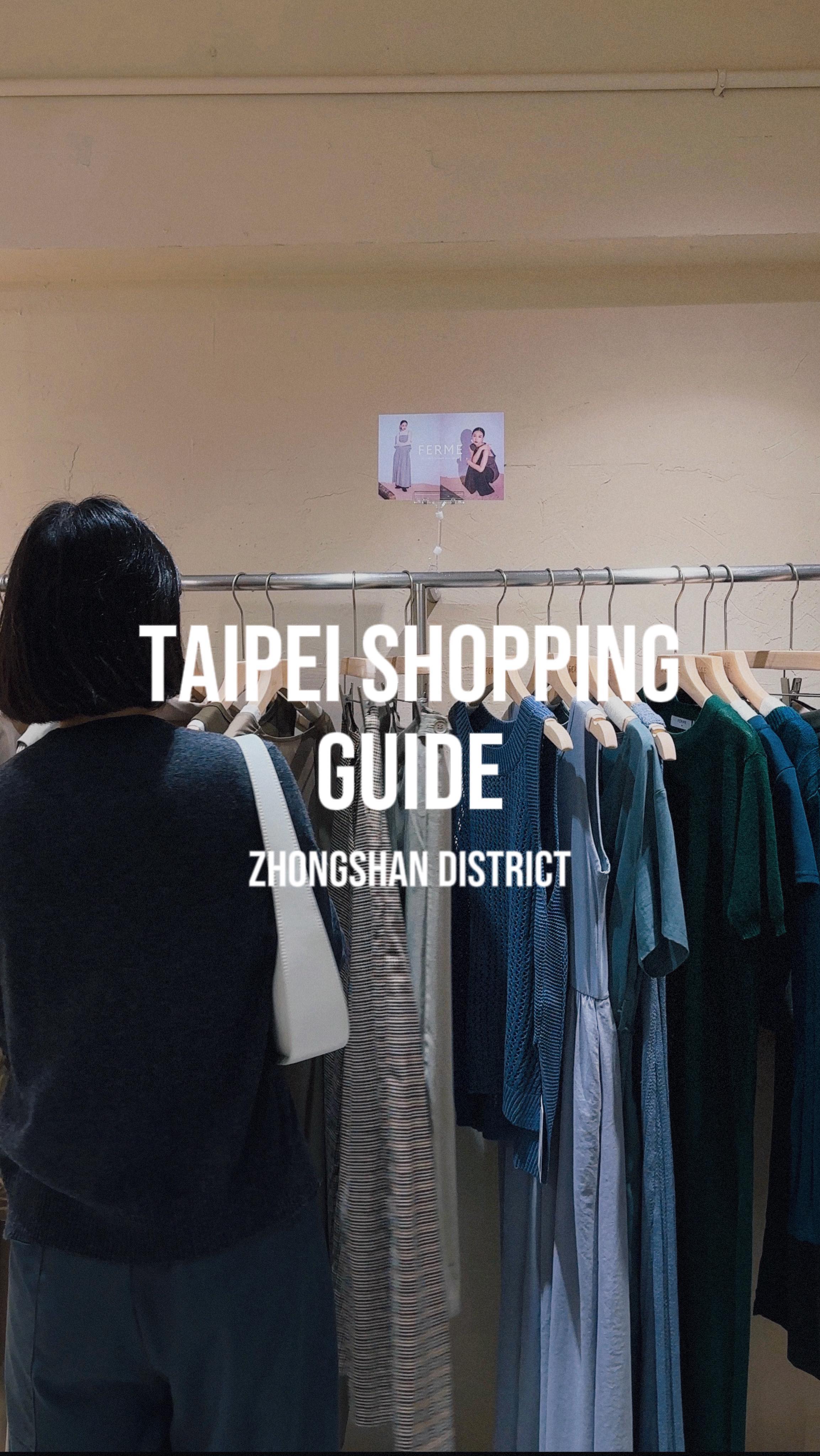 3 Shops in Taipei City