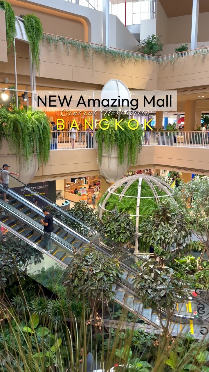 Bangkok's New Nature-Inspired Shopping Mall
