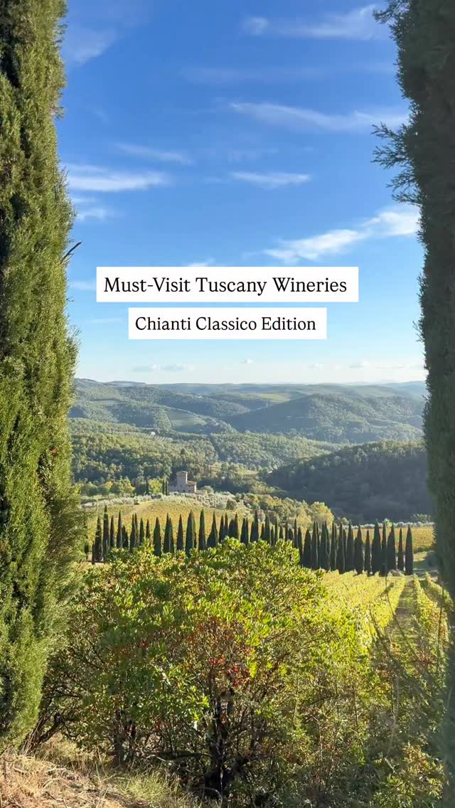 Tuscan Wineries In The Chianti Classico Region