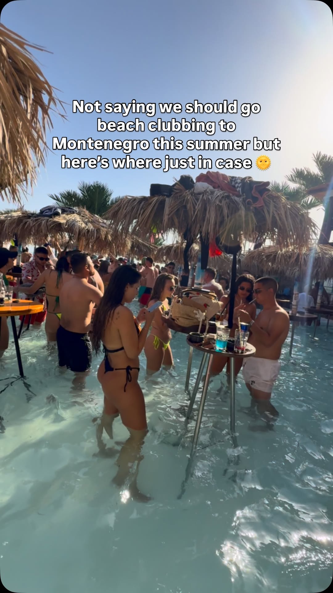 Montenegro's Coastal Beach Clubs Offer Sunsets And Serenity