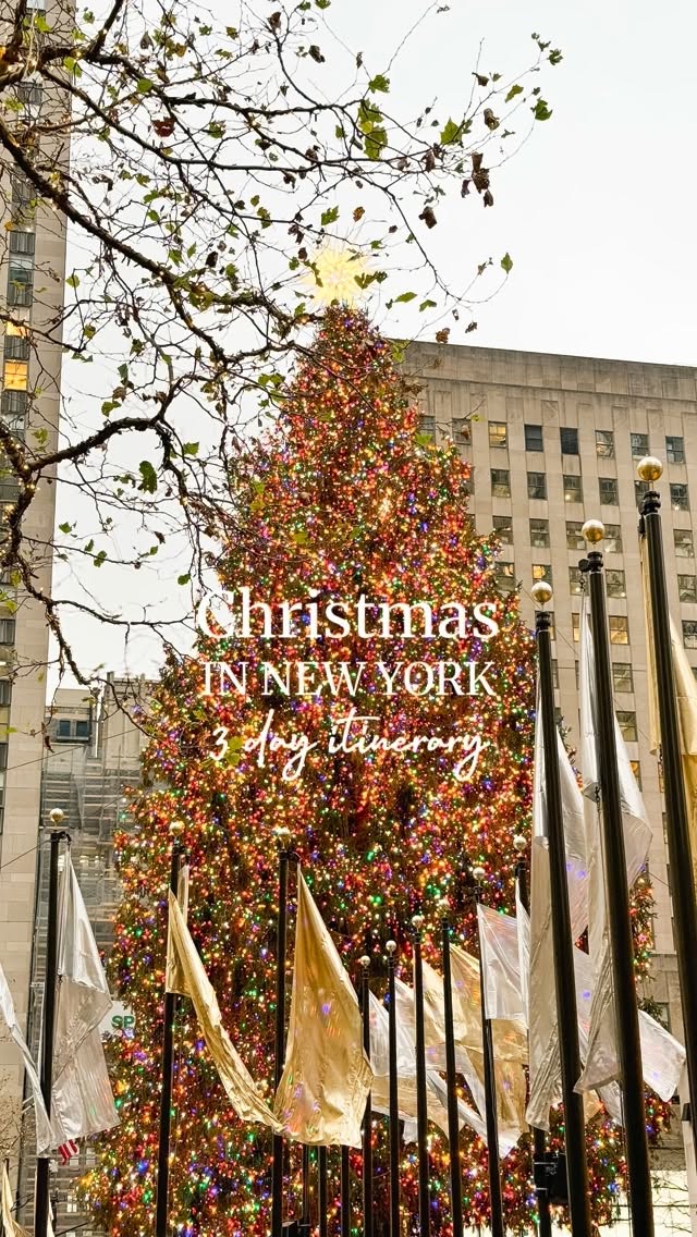 NYC Christmas Itinerary For Families