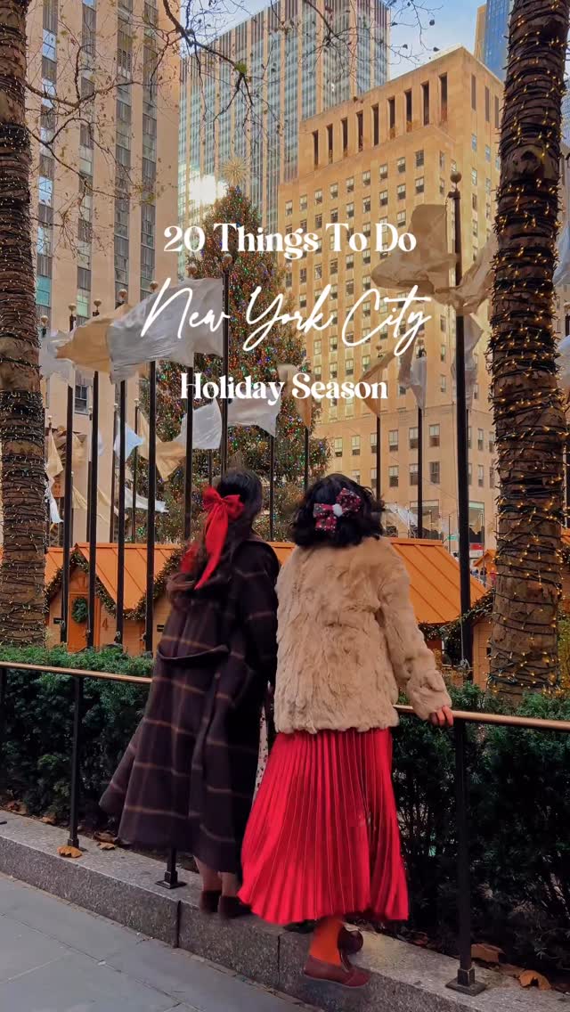 NYC Holiday Season's Best Sights and Activities