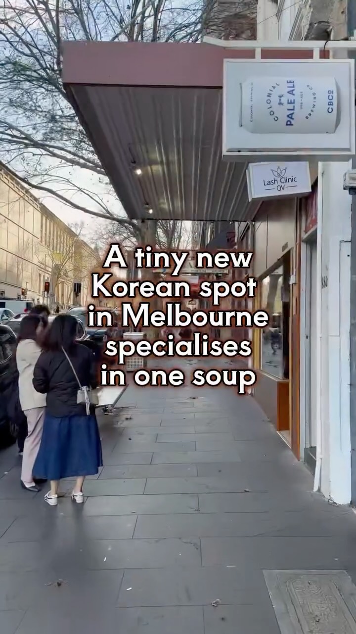 Melbourne's New Korean Spot Features Traditional Beef Soup