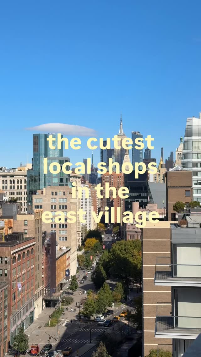 East Village Shops For Gifts And Home Decor