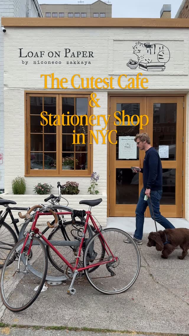 Cafe and Stationery Shop in NYC