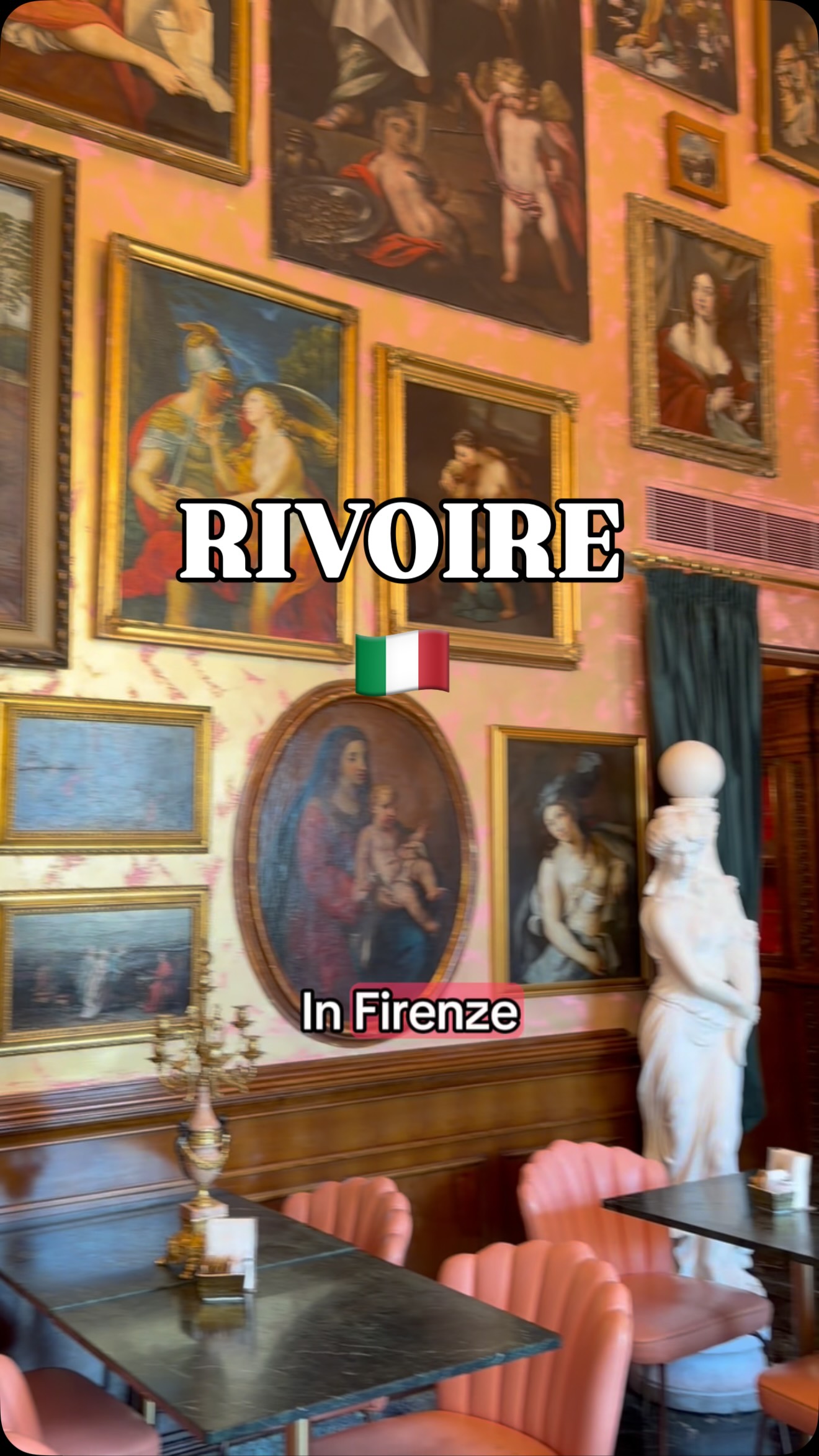 Florence Cafés With Palazzo Vecchio Views