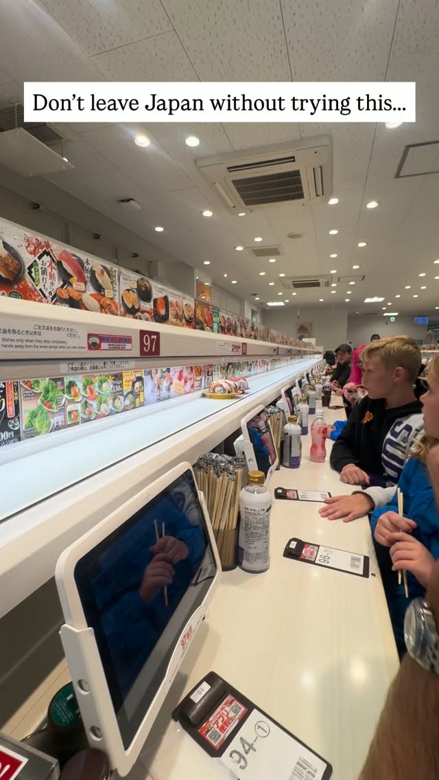 Family Fun At Affordable Conveyor Belt Sushi