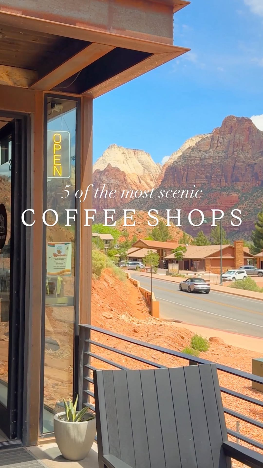 National Parks And Coffee Shops With Stunning Views