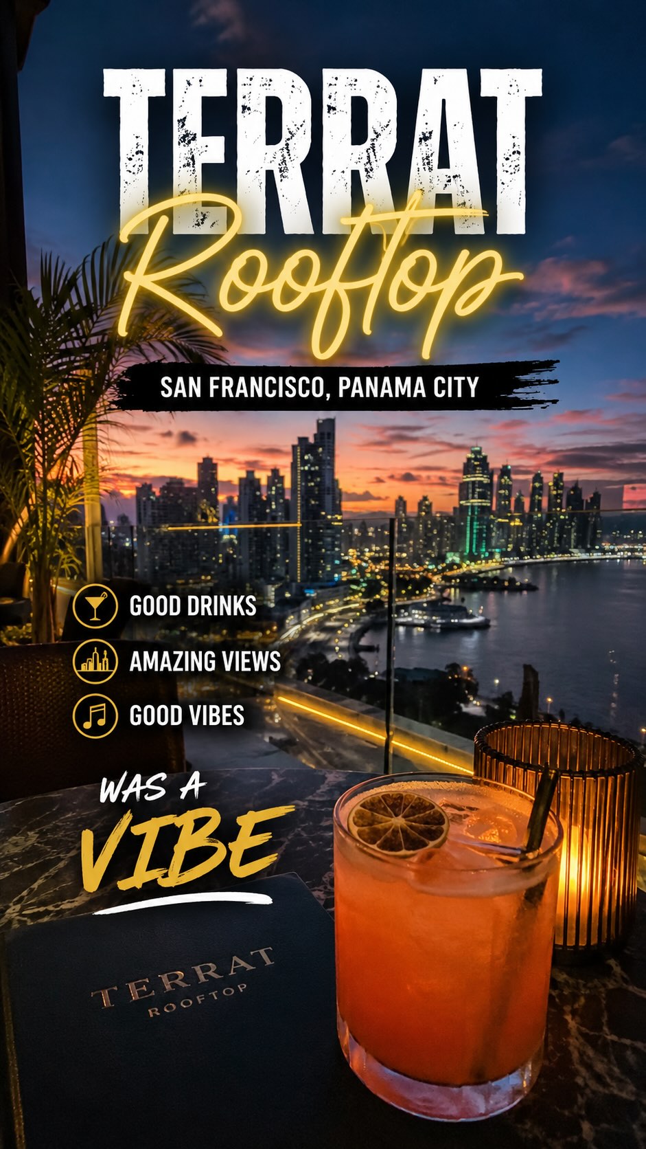Terrat: San Francisco Rooftop With Panama City Vibes