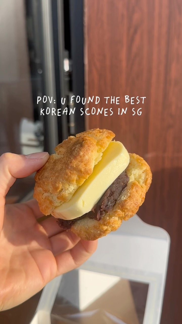 Korean Scones at Singapore Cafe ON:DO