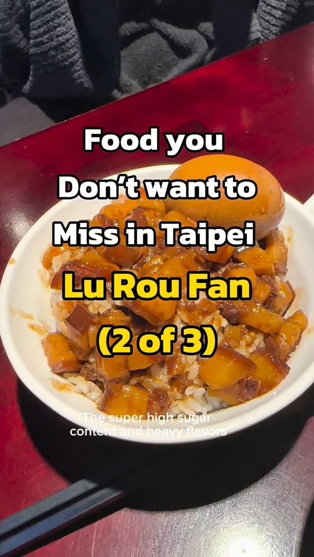 Taipei's Top Braised Pork Rice Destinations