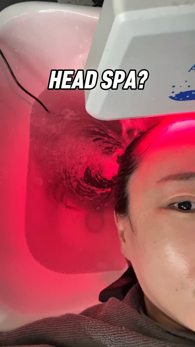 Korean Hair Salon Offers Head Spa and AI Scalp Analysis