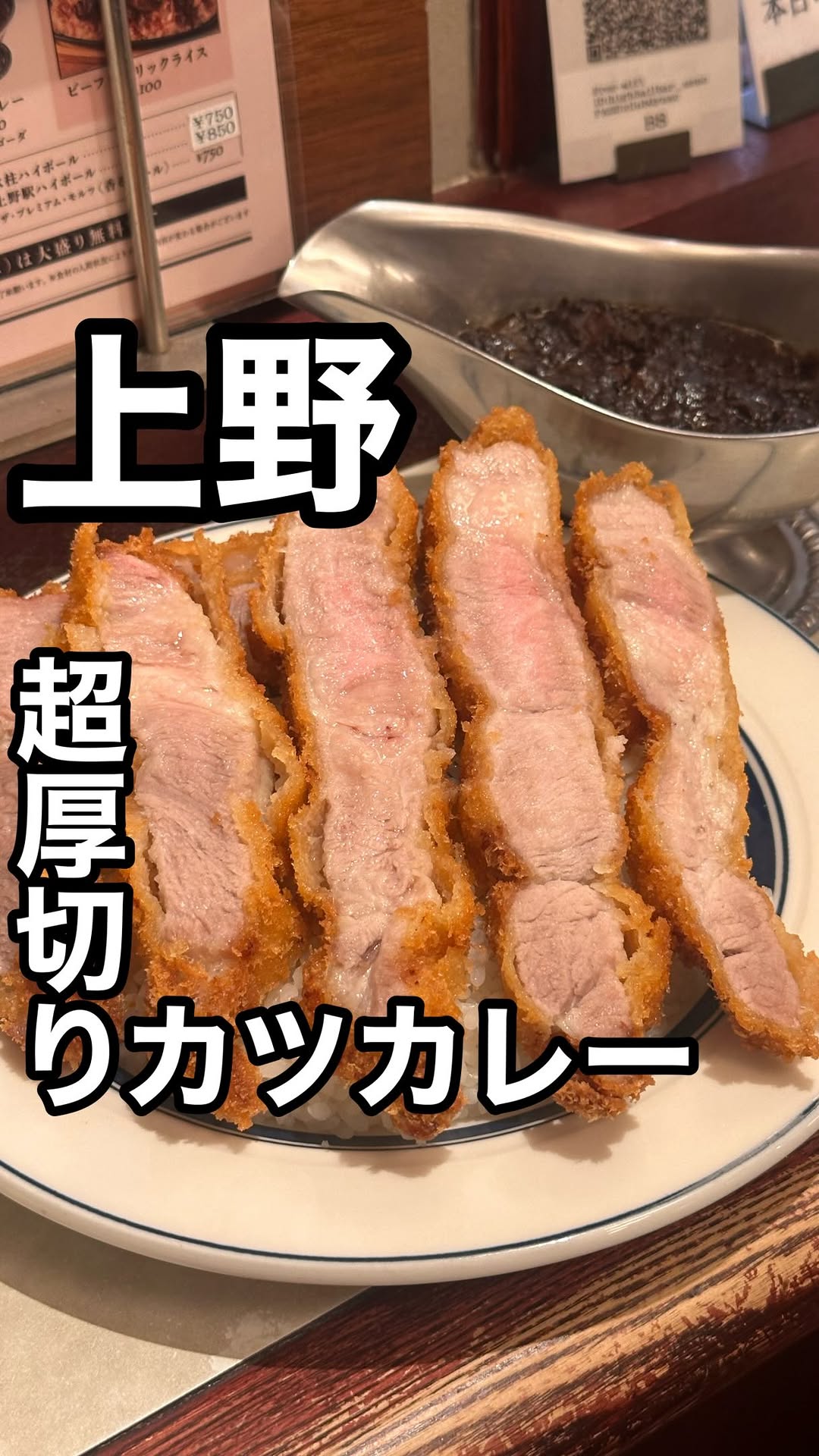 Highball Bar Ueno Station's Generous Katsu Curry