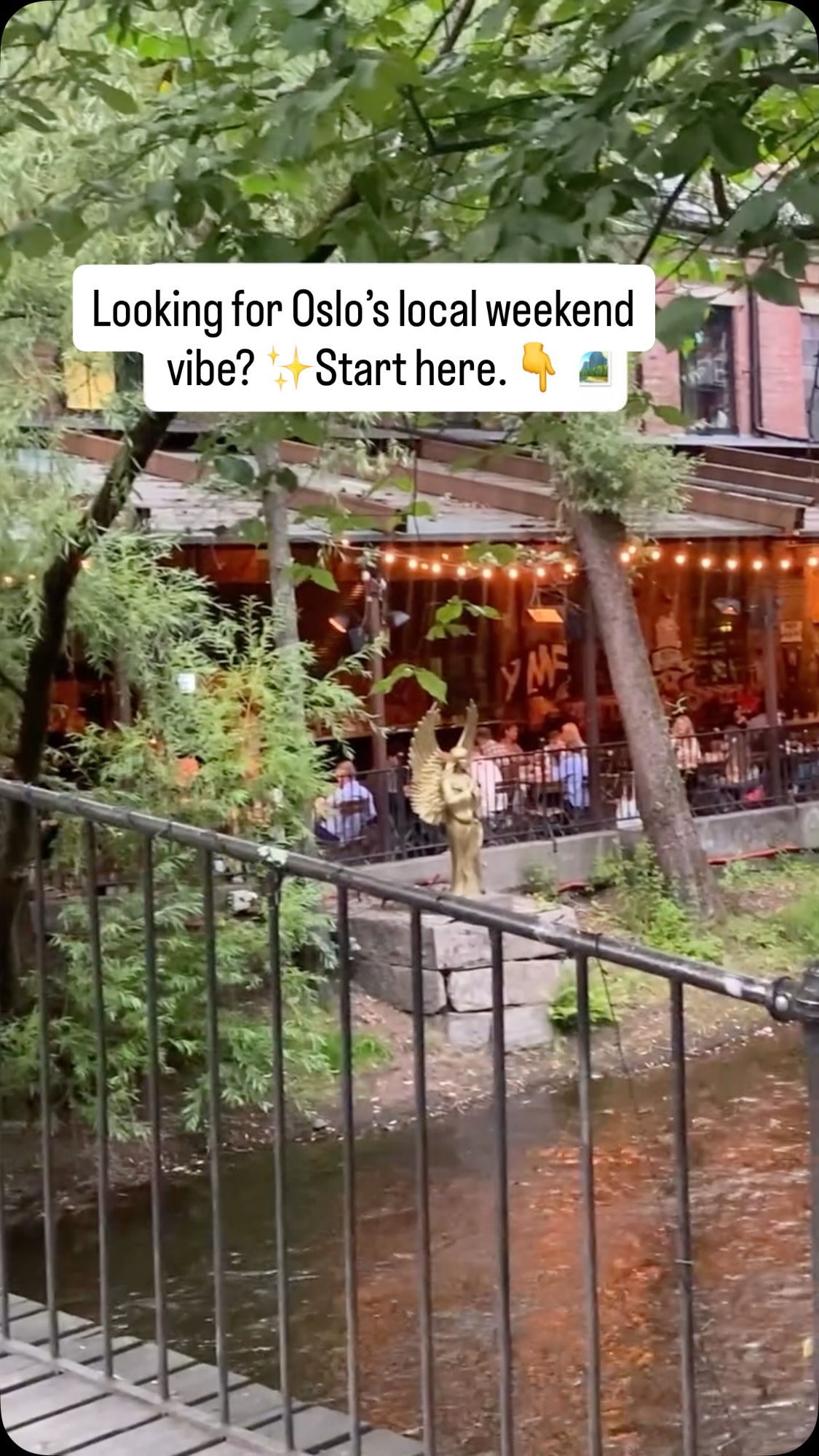Akerselva River: Oslo's Local Weekend Hangout