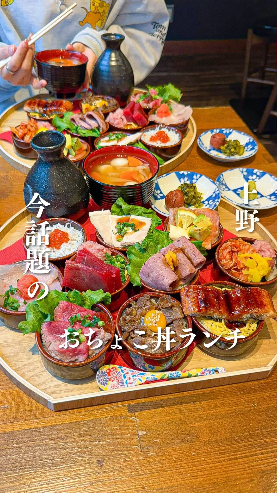 Ueno's Trendy Ochoko Don Lunch Variety