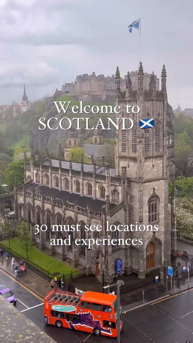 Scottish Castles, Landscapes, and Unique Landmarks
