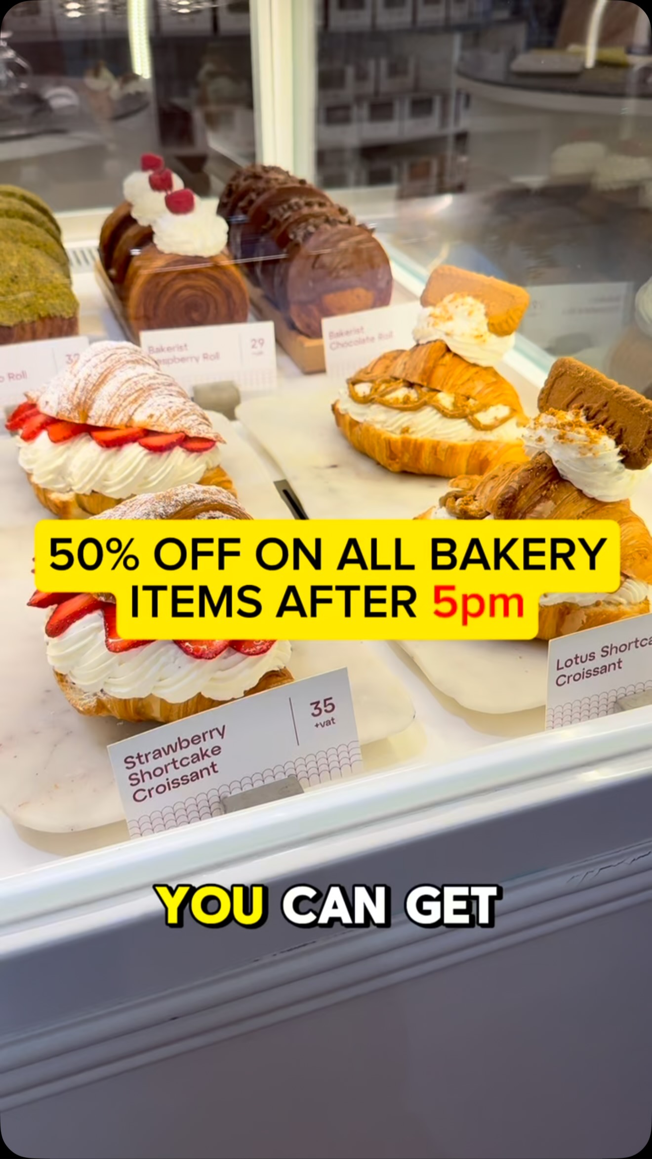 Bakerist: Half-Price Pastries and Giant Treats
